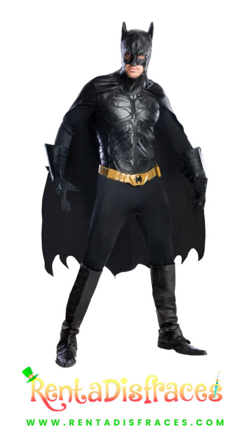 Disfraz de Batman, Disfraces Superhéroes y villanos, Renta de disfraces