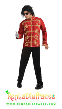 Disfraz de Michael Jackson Militar, Disfraces Retro, Disfraces 80´s-90´s, Renta de disfraces