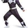 Disfraz de Power Ranger negro, Disfraces Superhéroes y villanos, Renta de disfraces