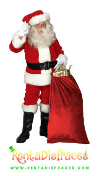Disfraz de Santa Claus, Disfraces de Navidad, Renta de disfraces