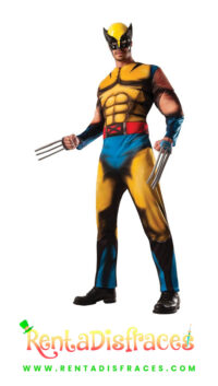 Disfraz de Wolverine, Disfraces Superhéroes y villanos, Renta de disfraces
