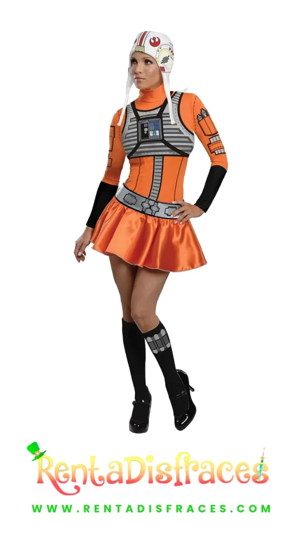 X-Wing pilot Fame - Star Wars - RentaDisfraces