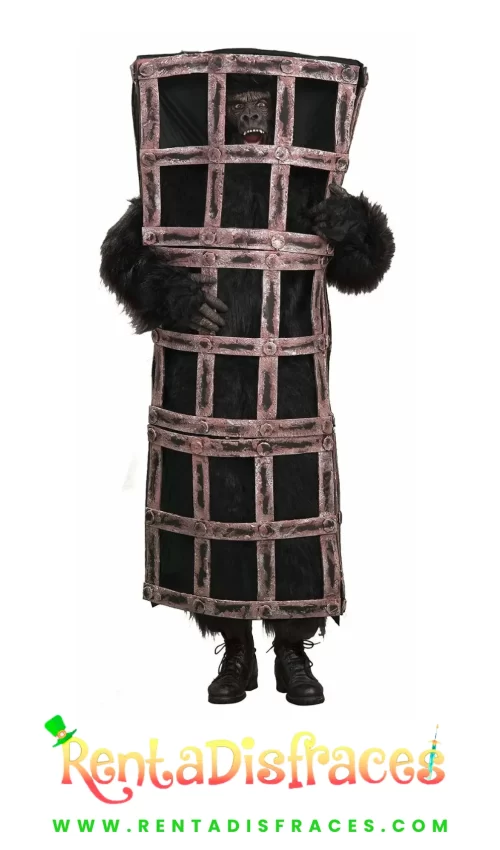 Gorila enjaulado