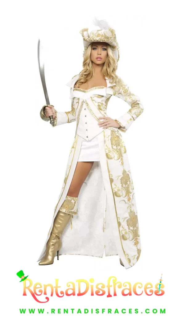 425.-Princesa pirata dorada
