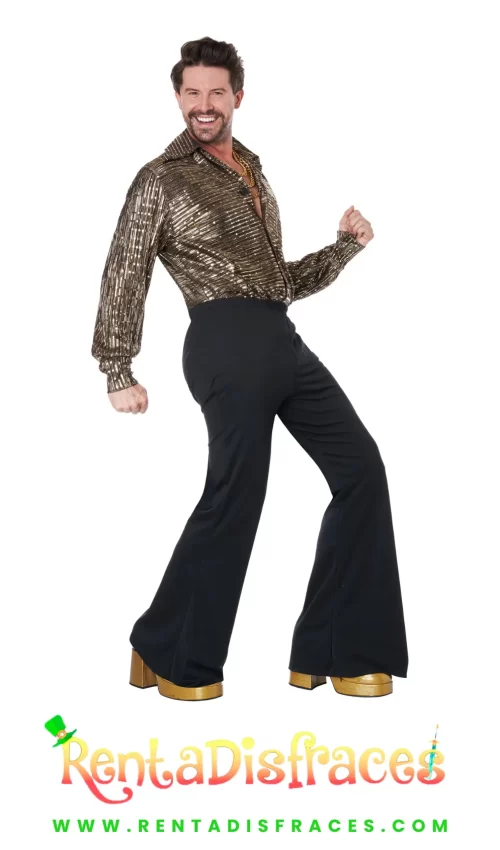Traje Gold Disco